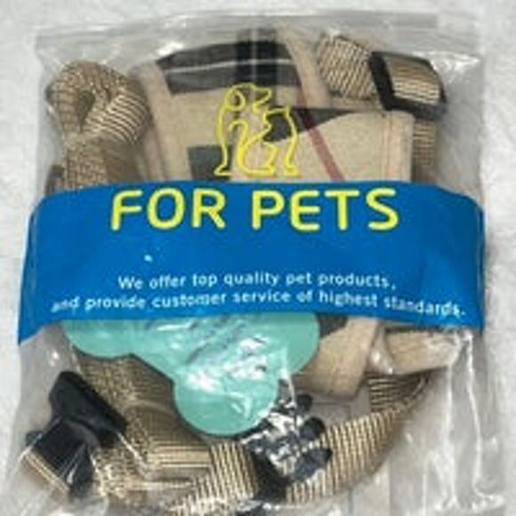 PUPTECK Soft Mesh Dog Harness Pet Puppy Cat Comfort Padded Vest No Pull Harness - Picture 2 of 5